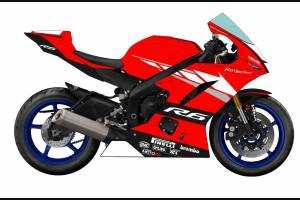 Carenado Racing Pintado Yamaha R6 2017 - 2026 - MXPCRV7021