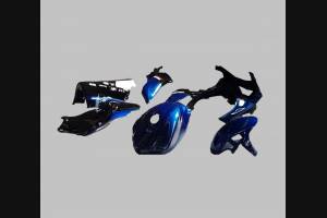 Lackierte Rennverkleidung Yamaha R6 2017 - 2026 - MXPCRV7024