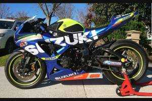 Carene Racing Verniciate Suzuki Gsxr 600/750 2008 -2010  - MXPCRV7140