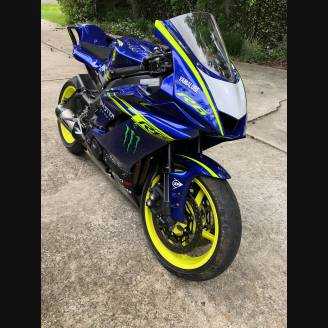 Painted Race Fairings Yamaha R6 2017 - 2026 - MXPCRV7232