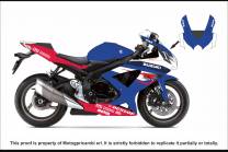 Carene Racing Verniciate Suzuki Gsxr 600/750 2008 -2010 - MXPCRV7344