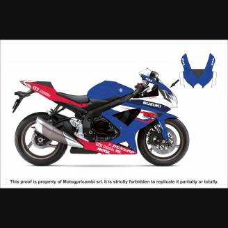 Carene Racing Verniciate Suzuki Gsxr 600/750 2008 -2010 - MXPCRV7344