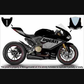 Carene complete di parafango Codone sella Originale DUC12 MLB