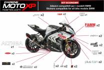 Kit adesivi compatibile con Bmw S 1000RR 2009 - 2014  - MXPKAD7988