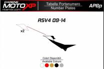 Startnummernschild Aprilia RSV4 2009 - 2014  MXPKAV11972