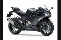 Painted street fairings in abs compatible with Kawasaki ZX6R 2009 - 2012 Matt Black - MXPCAV12091