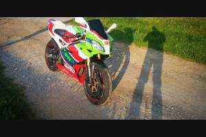 Carenage en abs pour la roue avec peinture compatible avec Aprilia RS 125 2006 - 2010 -MXPCAV12082