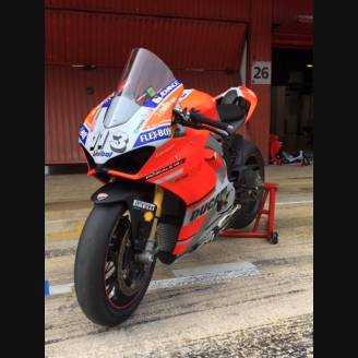 Carene Racing Verniciate Ducati Panigale V4 V4S + copriserbatoio, viti, ganci rapidi fluo - MXPCRV11781
