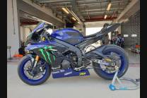 Carene racing Yamaha R6 2008 - 2016 verniciate + viti con gommino, ganci rapidi MXPCRV12449