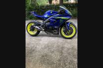 Carene racing Yamaha R6 2017 - 2021 verniciate + viti con gommino, ganci rapidi MXPCRV12868