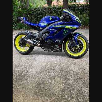 Yamaha R6 2017 - 2021 Complete and painted fairings + screws, fasteners MXPCRV12868