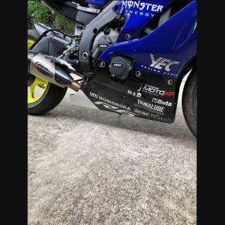 Carénages peinture Yamaha R6 2017 - 2021 + crochets rapides MXPCRV12868