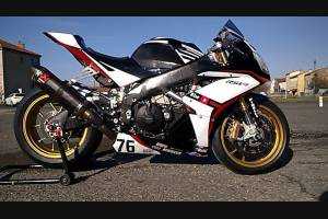 Lackierte Straße Verkleidung auf ABS kompatibel mit Aprilia RSV4 2015 - 2020 - MXPCAV12878