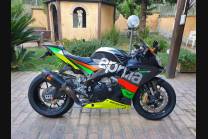 Lackierte Straße Verkleidung auf ABS kompatibel mit Aprilia RSV4 2009 - 2014 - MXPCAV12358