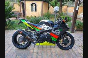 Lackierte Straße Verkleidung auf ABS kompatibel mit Aprilia RSV4 2009 - 2014 - MXPCAV12358