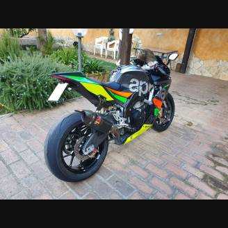Painted street fairings in abs compatible with Aprilia RSV4 2009 - 2014 - MXPCAV12358