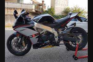 Lackierte Straße Verkleidung auf ABS kompatibel mit Aprilia RSV4 2015 - 2020 - MXPCAV12884