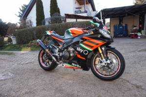 Carenage en abs pour la roue avec peinture compatible avec Aprilia RSV4 2009 - 2014 - MXPCAV12358