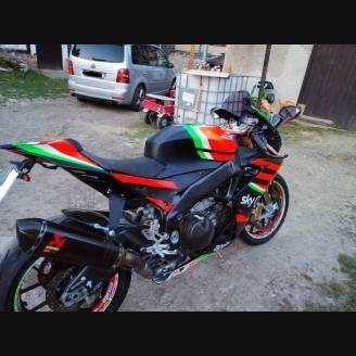 Carenage en abs pour la roue avec peinture compatible avec Aprilia RSV4 2009 - 2014 - MXPCAV12358