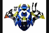 Carene stradali in abs verniciate compatibili con BMW S 1000 RR 2009 - 2014 - MXPCAV13013