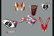 Kit adesivi compatibile con per Honda CRF 250 2006 - 2009  - MXPKAD13256
