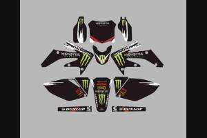 Sticker set compatible with per Honda CRF 150 2006 - 2010  - MXPKAD13254