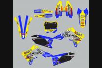 Kit adesivi compatibile con per SUZUKI RMZ 250 2019 - 2021  - MXPKAD13697