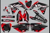 Kit adesivi compatibile con per SUZUKI RMZ 450 2008 - 2017  - MXPKAD13700