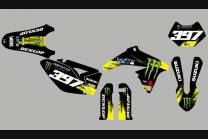 Kit adesivi compatibile con per SUZUKI RM 50 VALENTI 2013 - 2016  - MXPKAD13689