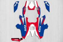 Kit adesivi compatibile con per BMW G450X 2008 - 2011  - MXPKAD13595
