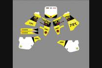 Kit adesivi compatibile con per SUZUKI RM 250 1989 - 1992  - MXPKAD13693