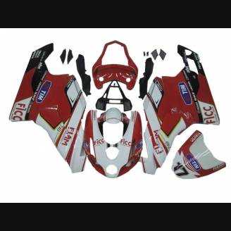 Carene stradali in abs verniciate compatibili con Ducati 749 999 2005 - 2006 - MXPCAV13032