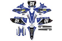 Aufkleber Satz kompatibel mit per YAMAHA YZ 125/250 2015 - 2021 - MXPKAD14068
