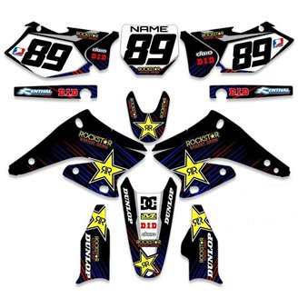 Aufkleber Satz kompatibel mit per YAMAHA YZ 125/250 2015 - 2021 - MXPKAD14135