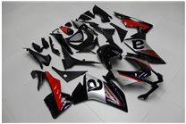 Lackierte Straße Verkleidung auf ABS kompatibel mit Aprilia RSV4 2015 - 2020 - MXPCAV142247
