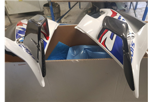 Bmw S 1000 RR 2019 - 2022  right and left winglets in carbon for - MXPCAV14418