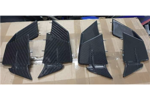 Bmw S 1000 RR 2019 - 2022  right and left winglets in carbon for - MXPCAV14418