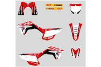 Kit adesivi compatibile con per Honda CRF 450 2021 - 2022  - MXPKAD13267