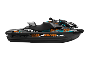 Aufkleber Satz kompatibel mit per SEADOO RXP 260 2019 - 2022 - MXPKAD14591