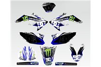 Kit adesivi compatibile con per HM 125 DERAPAGE 4T 2010 - 2016  - MXPKAD15151