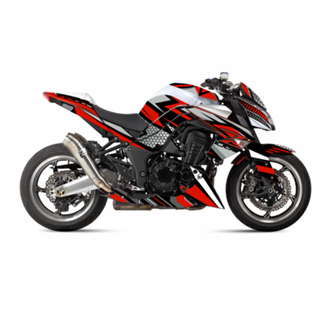 Kit Autocollants compatible avec per KAWASAKI Z1000 2010 - 2013  - MXPKAD15355