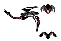 Kit adesivi compatibile con per KAWASAKI Z1000 2014 - 2019  - MXPKAD15356