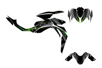 Kit adesivi compatibile con per KAWASAKI Z1000 2014 - 2019  - MXPKAD15356