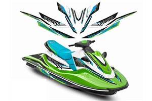 Sticker set compatible with per Yamaha Waverunner EX Deluxe 2017 - 2021  - MXPKAD15504