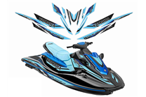 Sticker set compatible with per Yamaha Waverunner EX Deluxe 2017 - 2021  - MXPKAD15504
