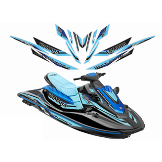 Sticker set compatible with per Yamaha Waverunner EX Deluxe 2017 - 2021  - MXPKAD15504