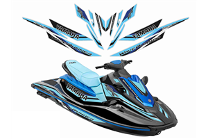 Sticker set compatible with per Yamaha Waverunner EX Deluxe 2017 - 2021  - MXPKAD15504