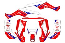 Kit adesivi compatibile con per HONDA TRX 250EX 2001 - 2004  - MXPKAD14959