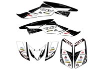 Kit adesivi compatibile con per HONDA TRX 250 2006 - 2018  - MXPKAD14960