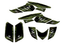 Kit adesivi compatibile con per HONDA TRX 250 2006 - 2018  - MXPKAD14960